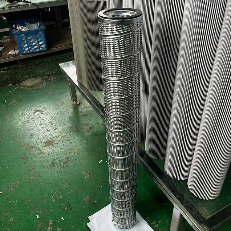 外徑114×內徑80×914魚鱗式不銹鋼骨架5μm-天然氣分離濾芯 (11)